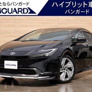 2024 Toyota Prius black gasoline used car Japan export