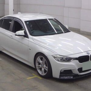 2014 Bmw 3 Series white gasoline used car Japan export