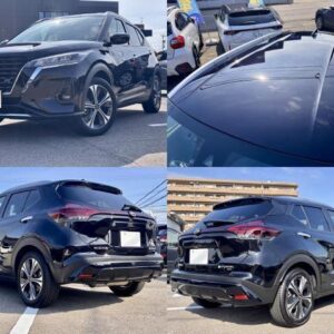 2025 Nissan Kicks black hybrid used car Japan export