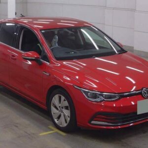 2021 Volkswagen Golf red gasoline used car Japan export