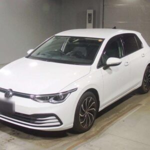 2023 Volkswagen Golf white gasoline used car Japan export