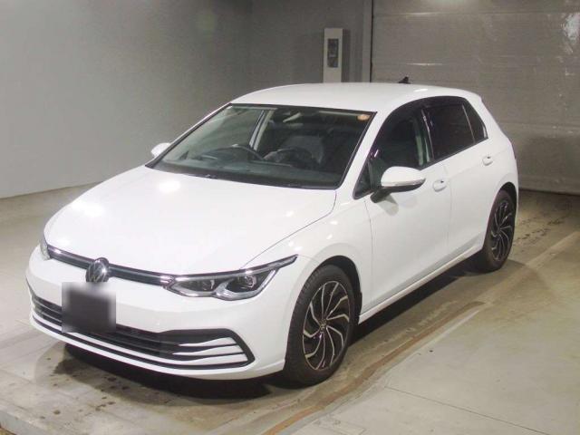 Ref:AUX-25076638 VOLKSWAGEN GOLF 2023 1 2023 Volkswagen Golf white gasoline used car Japan export