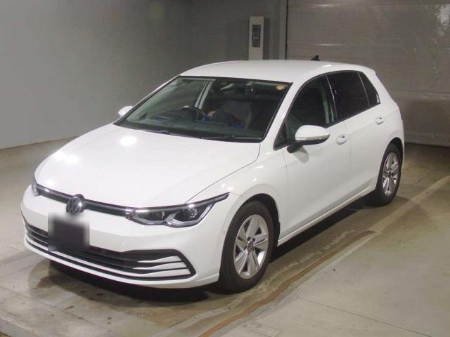 Ref:AUX-25076650 VOLKSWAGEN GOLF 2021 1 2021 Volkswagen Golf white gasoline used car Japan export