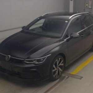 2023 Volkswagen Golf Variant black diesel used car Japan export