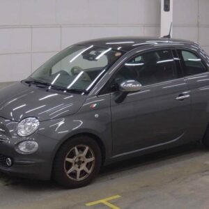 2019 Fiat 500 gray gasoline used car Japan export
