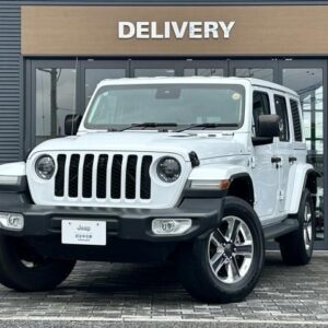 2022 Chrysler Jeep Jeep Wrangler Unlimited white gasoline used car Japan export
