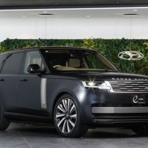 2025 Land Rover Range Rover black gasoline used car Japan export