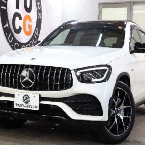 2019 Mercedes Benz Glc-Class white gasoline used car Japan export