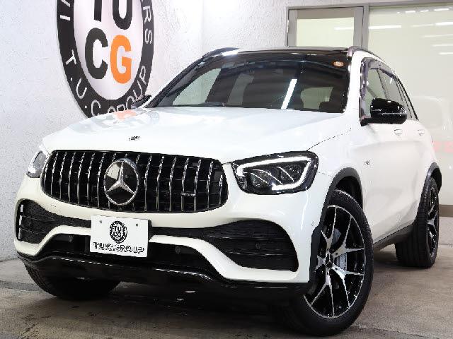 Ref:AUX-25081114 MERCEDES BENZ GLC-CLASS 2019 1 2019 Mercedes Benz Glc-Class white gasoline used car Japan export