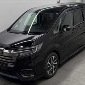 2019 Honda Stepwagon Spada black gasoline used car Japan export