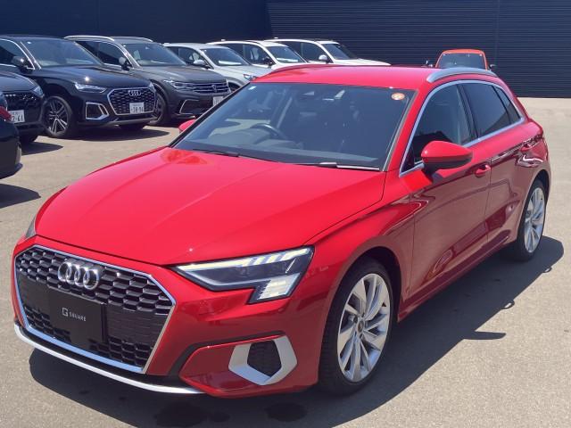 Ref:AUX-25081315 AUDI A3 2021 1 2021 Audi A3 red gasoline used car Japan export