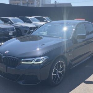 2022 Bmw 5 Series black hybrid used car Japan export