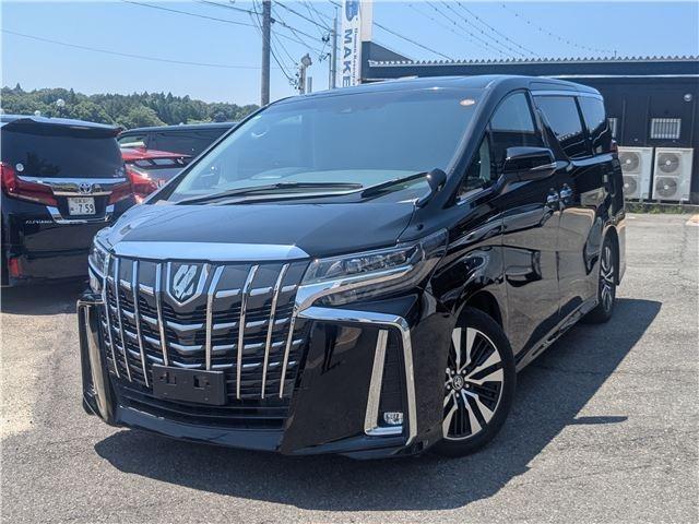 Ref:AUX-25081474 TOYOTA ALPHARD 2020 1 2020 Toyota Alphard black gasoline used car Japan export