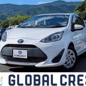 2019 Toyota Aqua white gasoline used car Japan export