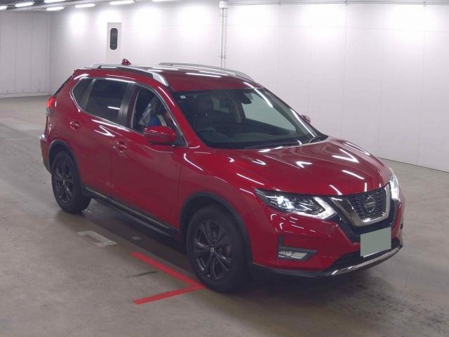 Ref:AUX-25081540 NISSAN X-TRAIL 2021 1 2021 Nissan X-Trail red gasoline used car Japan export