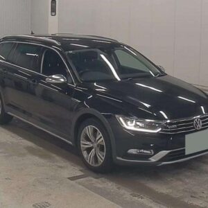 2018 Volkswagen Passat Alltrack black diesel used car Japan export