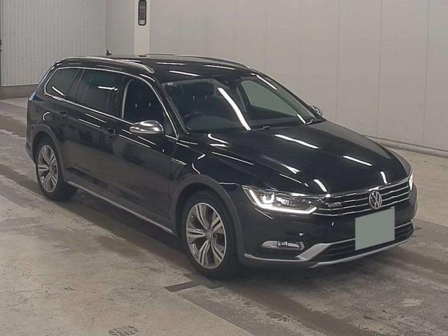 Ref:AUX-25081563 VOLKSWAGEN PASSAT ALLTRACK 2018 1 2018 Volkswagen Passat Alltrack black diesel used car Japan export