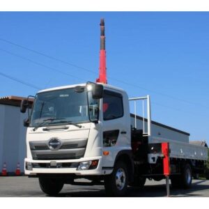 2018 Hino Hino Ranger white diesel used car Japan export
