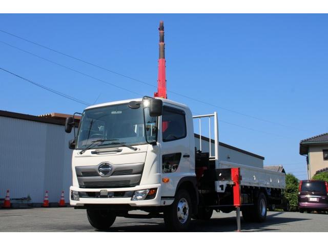 Ref:AUX-25081564 HINO HINO RANGER 2018 1 2018 Hino Hino Ranger white diesel used car Japan export