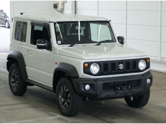 Ref:AUX-25082116 SUZUKI JIMNY SIERRA 2022 1 2022 Suzuki Jimny Sierra pearl gasoline used car Japan export