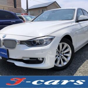 2014 Bmw 3 Series white gasoline used car Japan export