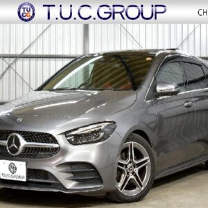 2021 Mercedes Benz B-Class gray gasoline used car Japan export
