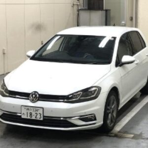 2020 Volkswagen Golf white gasoline used car Japan export