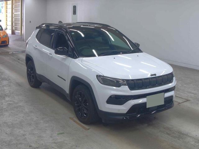 Ref:AUX-25090657 CHRYSLER JEEP JEEP COMPASS 2024 1 2024 Chrysler Jeep Jeep Compass pearl gasoline used car Japan export