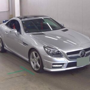 2015 Mercedes Benz Slk gray gasoline used car Japan export