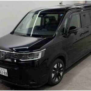 2024 Honda Stepwagon black gasoline used car Japan export