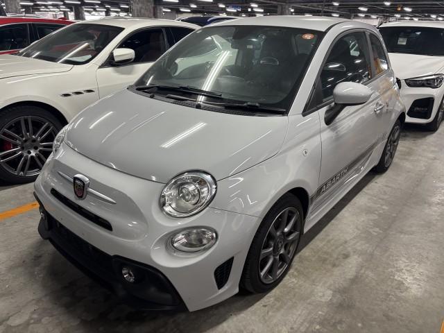 Ref:AUX-25090725 ABARTH ABARTH 595 2018 1 2018 Abarth Abarth 595 gray gasoline used car Japan export
