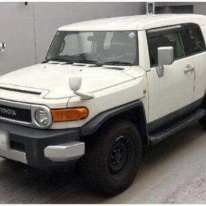 2013 Toyota Fj Cruiser white gasoline used car Japan export