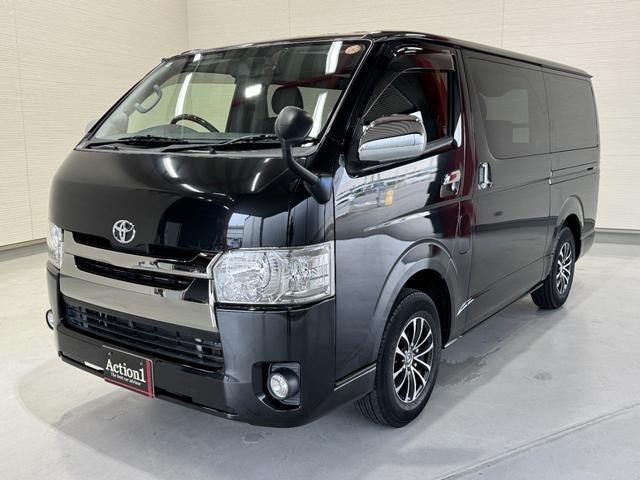 Ref:AUX-25091013 TOYOTA HIACE VAN 2017 1 2017 Toyota Hiace Van black gasoline used car Japan export