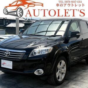 2008 Toyota Vanguard black gasoline used car Japan export