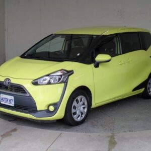 2015 Toyota Sienta yellow gasoline used car Japan export
