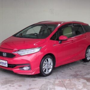 2016 Honda Shuttle red hybrid used car Japan export