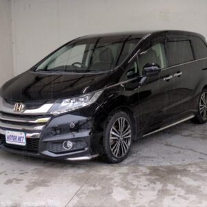 2014 Honda Odyssey black gasoline used car Japan export