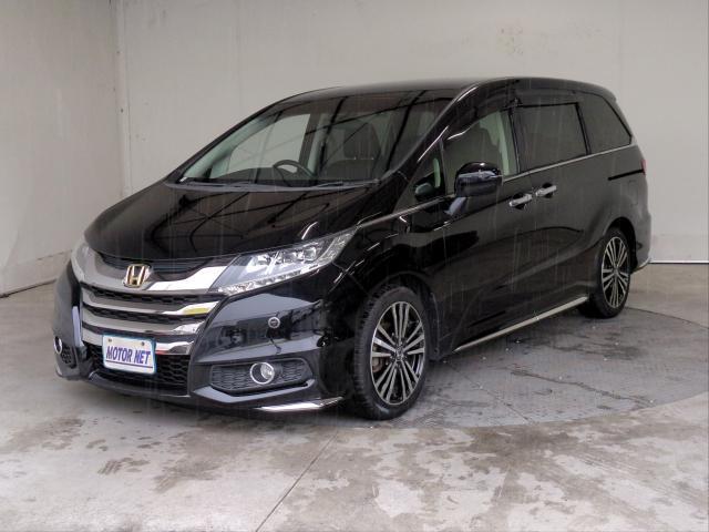 Ref:AUX-25091799 HONDA ODYSSEY 2014 1 2014 Honda Odyssey black gasoline used car Japan export