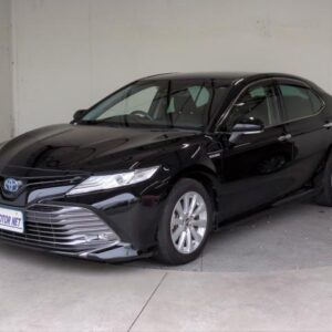 2017 Toyota Camry black hybrid used car Japan export