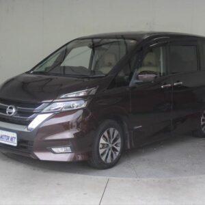 2017 Nissan Serena tea hybrid used car Japan export