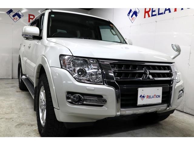 Ref:AUX-25092274 MITSUBISHI PAJERO 2019 1 2019 Mitsubishi Pajero pearl diesel used car Japan export