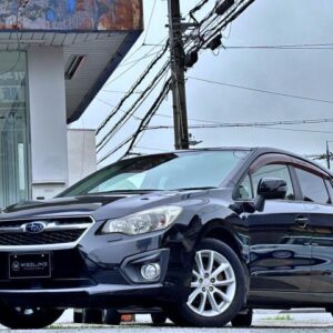 2013 Subaru Impreza Sports black gasoline used car Japan export