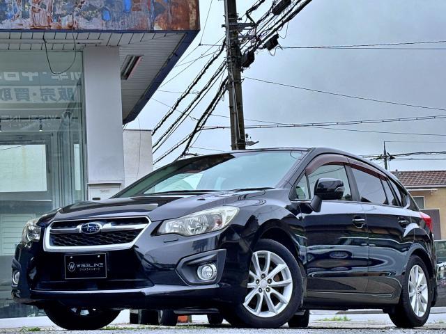 Ref:AUX-25094028 SUBARU IMPREZA SPORTS 2013 1 2013 Subaru Impreza Sports black gasoline used car Japan export