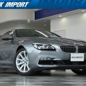 2018 Bmw 6 Series gray gasoline used car Japan export
