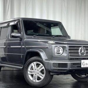 2020 Mercedes Benz G-Class gray diesel used car Japan export