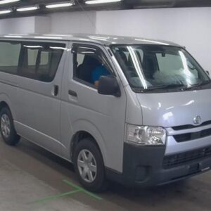 2020 Toyota Hiace Van silver gasoline used car Japan export