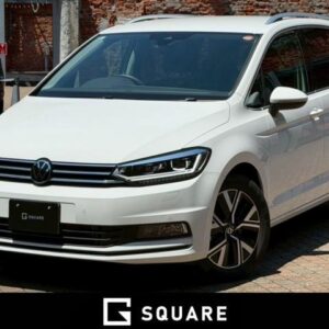 2025 Volkswagen Golf Touran white gasoline used car Japan export
