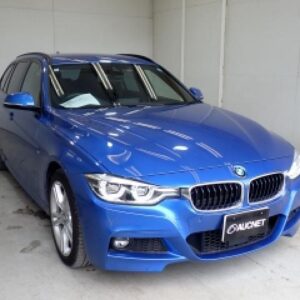 2018 Bmw 3 Series blue gasoline used car Japan export