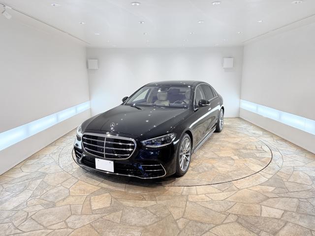 Ref:AUX-25097330 MERCEDES BENZ S-CLASS 2021 1 2021 Mercedes Benz S-Class black gasoline used car Japan export
