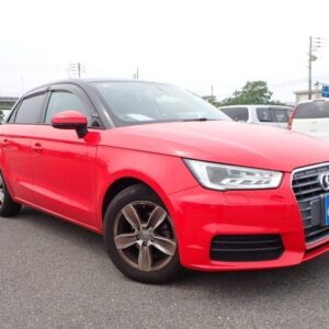 2017 Audi A1 Sportback red gasoline used car Japan export